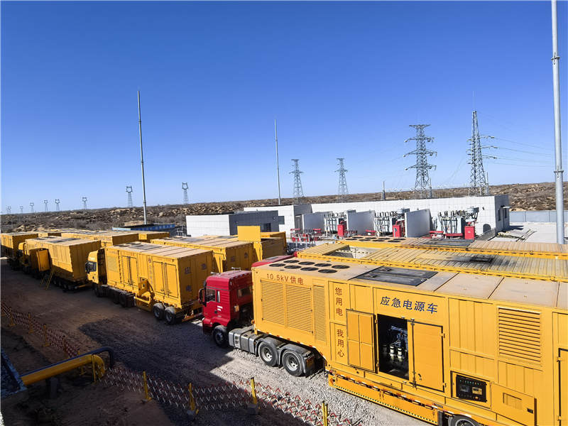 西安中压发电车租赁